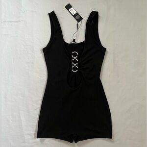 Black fashionnova romper